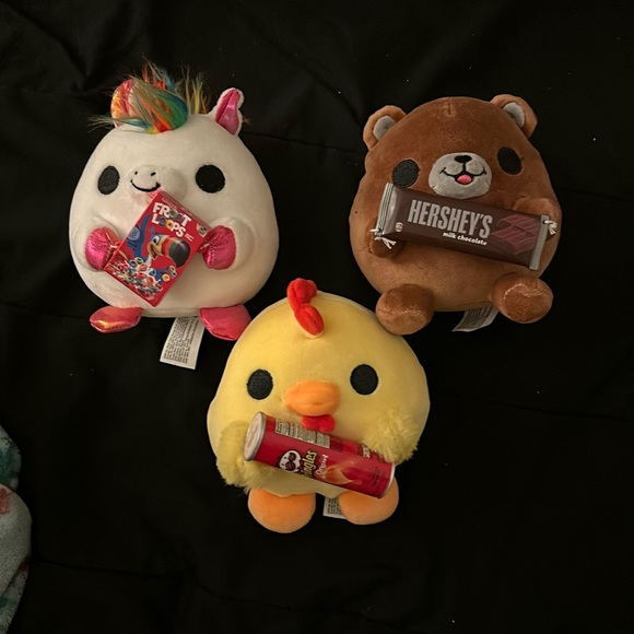 3 stuffed animals for sale, need quick cash, SNACKLES - Picture 1 of 1